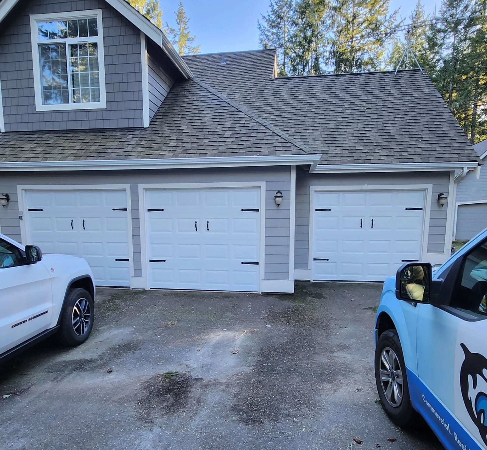 Project Silverdale Home Garage Door Upgrade image