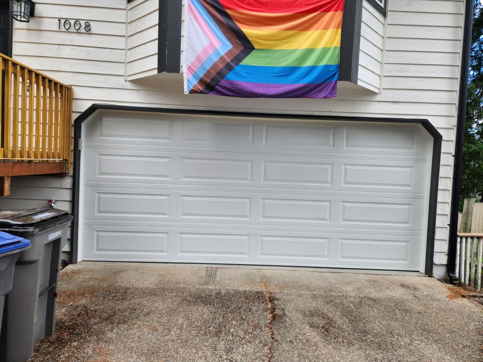 Proud Installation of Insulated Garage Door image